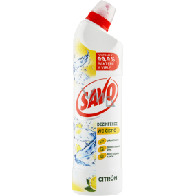 SAVO WC čistič Cytrynowy, 700 ml