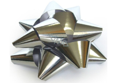 Nekupto Hvězdice średnia Metal srebrna 6,5 cm