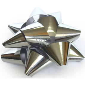 Nekupto Hvězdice średnia Metal srebrna 6,5 cm