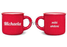 Niekupiony imienny mini kubek Michaely 100 ml