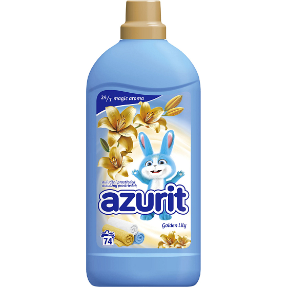 Azurit zmiękczacz Golden Lily, 74 prania, 1628 ml
