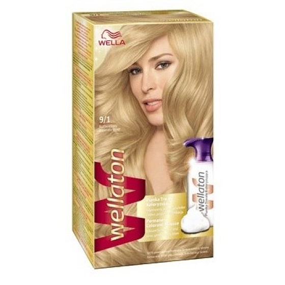 Wella Wellaton pěnová barva na vlasy 9/1 Extra světlá popelavá blond