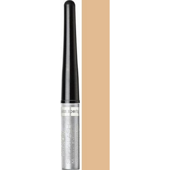 Miss Sporty Studio Lash Metallic tekutá oční linka 010 Gold Addict 3,5 ml