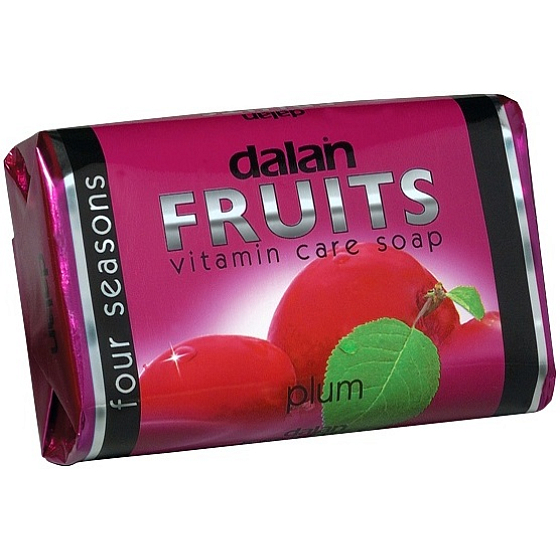 Dalan Fruits Plum toaletní mýdlo 100 g