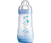 Mam Anti-Colic antikoliková láhev na krmení, silikonová jemná savička různé barvy 2+ měsíců 260 ml