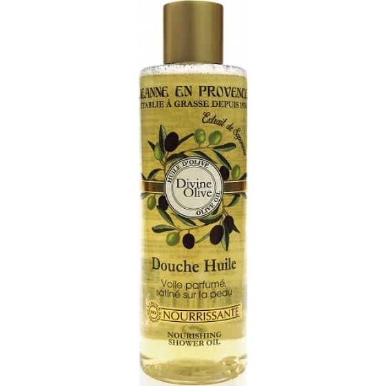 Jeanne en Provence Divine Olive sprchový olej pro ženy 250 ml
