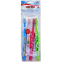 TePe Select Compact X-Soft Zoo od 3 let zubní kartáček pro děti 4 kusy