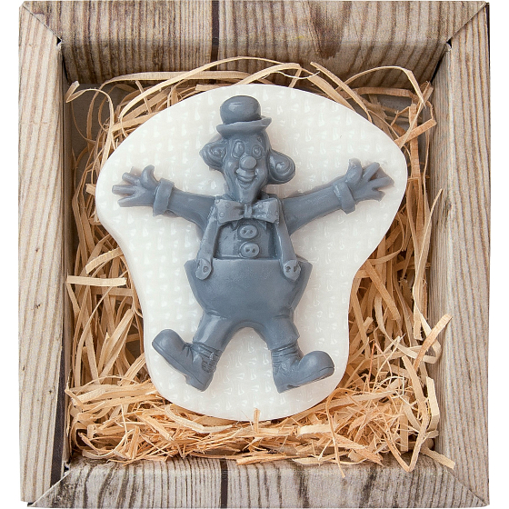 Bohemia Gifts Klaun ručně vyráběné toaletní mýdlo v krabičce 75 g
