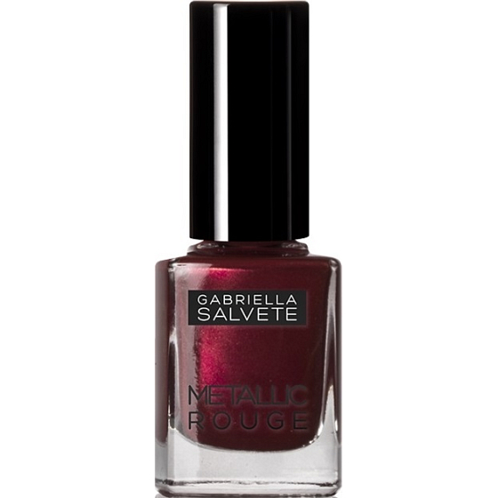 Gabriella Salvete Metallic Rouge Enamel lak na nehty 03 Glam Rouge 11 ml