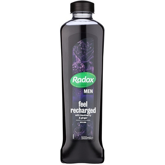 Radox Men Feel Recharged Blackberry & Ginger koupelová pěna 500 ml