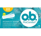 o.b. ProComfort Normal z Dynamic Fit tampony 16 sztuk