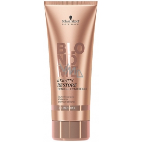 Schwarzkopf Professional BlondMe Keratin Restone obnovující kondicionér pro blond vlasy 200 ml