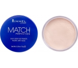 Rimmel London Match Perfection Loose Powder puder 001 Transparent 10 g