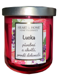 Heart & Home Świeca zapachowa grejpfrut i czarna porzeczka o imieniu Lucka 110 g
