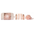 Grace Cole Wanilia & Migdał żel pod prysznic 100 ml + mgiełka do ciała 100 ml + krem do rąk i paznokci 50 ml + krem do ciała 50 ml + gąbka kąpielowa + kosmetyczka, zestaw kosmetyczny dla kobiet