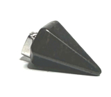 Obsidian wahadło naturalny kamień 2,2 cm, kamień ratunkowy