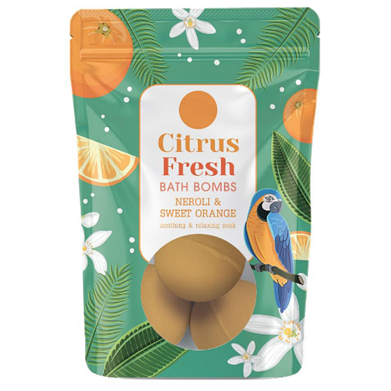 Elysium Spa Citrus Fresh kula do kąpieli 3 x 50 g