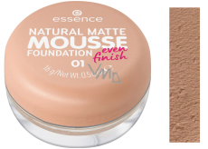 Essence Natural Matte Mousse Foundation podkład matujący 01 16 g