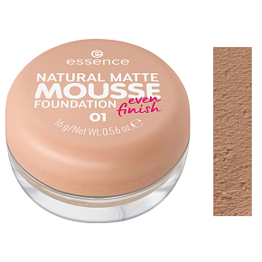 Essence Natural Matte Mousse Foundation piankowy podkład 01 16 g