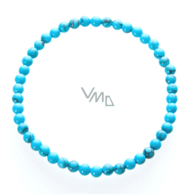 Bransoletka Tyrkenit elastyczna naturalny kamień, kuleczka 4 mm / 19 cm, kamień młodych ludzi, szukający życiowego celu Bransoletka Tyrkenit elastyczna naturalny kamień, kuleczka 4 mm / 19 cm, kamień młodych ludzi, szukający życiowego celu