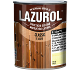 Lazurol Classic S1023 cienkowarstwowa lazura do drewna z zawartością olejów, 0010 biały, 750 ml