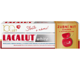 Lacalut White pasta do zębów + nić dentystyczna, 75 ml