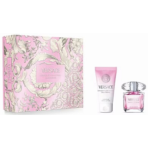 Versace Bright Crystal Pour Femme woda toaletowa 30 ml + mleczko do ciała 50 ml, zestaw prezentowy dla kobiet