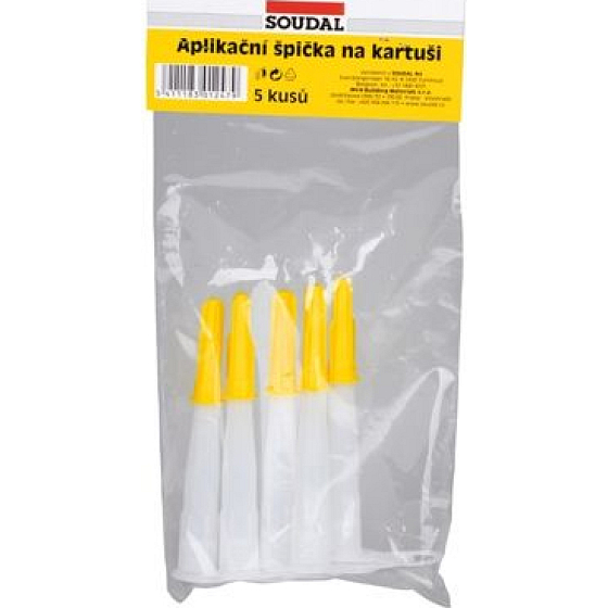 Soudal zamienny aplikator do kartuszy, 5 sztuk
