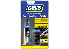 Ceys Naprawa defektu syntetyczny metal, masa, 40 ml + 40 g