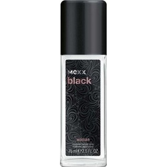 Mexx Black Woman parfémovaný deodorant sklo pro ženy 75 ml