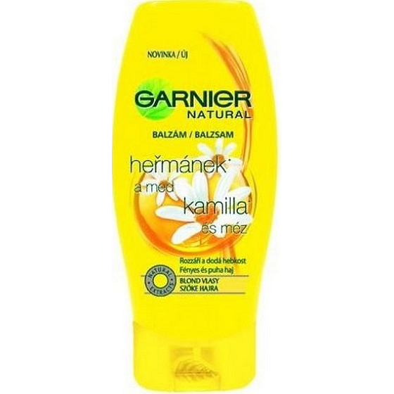 Garnier Natural Heřmánek a Med balzám na blond vlasy 200 ml