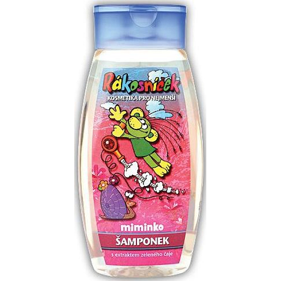 Bohemia Gifts Kids Rákosníček miminko 2v1 vlasový a tělový šampon 250 ml
