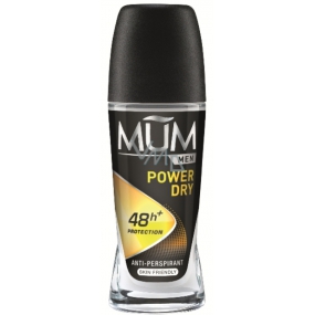Mum for Men Power Dry kuličkový antiperspirant deodorant roll-on pro muže 50 ml