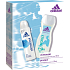 Adidas Climacool deodorant antiperspirant sprej 150 ml + Protect sprchový gel 250 ml, pro ženy kosmetická sada