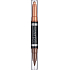 Rimmel London Magnif Eyes 2v1 oční stíny a kajalová tužka 002 Kissed By A Rose Gold 1,6 g