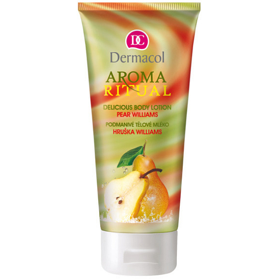 Dermacol Aroma Ritual Pear Williams Hruška tělové mléko 200 ml