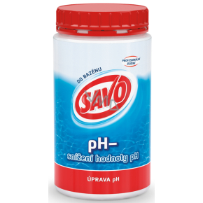 Savo pH- Obniżenie wartości pH w basenie 1,2 kg, exp. 02.2026