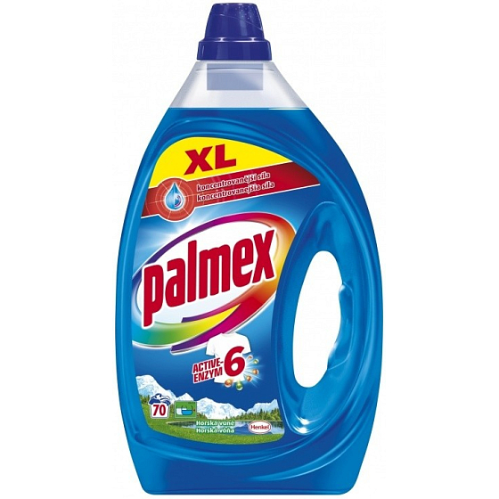 Palmex Active-Enzym 6 Horská vůně tekutý prací prostředek gel 70 dávek 3,5 l