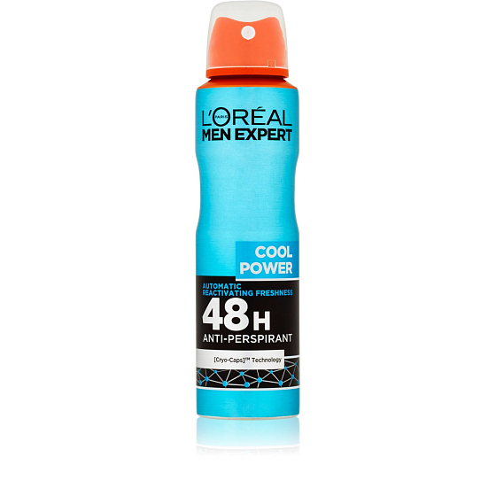 Loreal Paris Men Expert Cool Power 48h antyperspirant dezodorant spray 150 ml