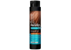 Dr. Santé Keratin Szampon regenerujący i nawilżający do osłabionych, łamliwych włosów bez blasku 250 ml