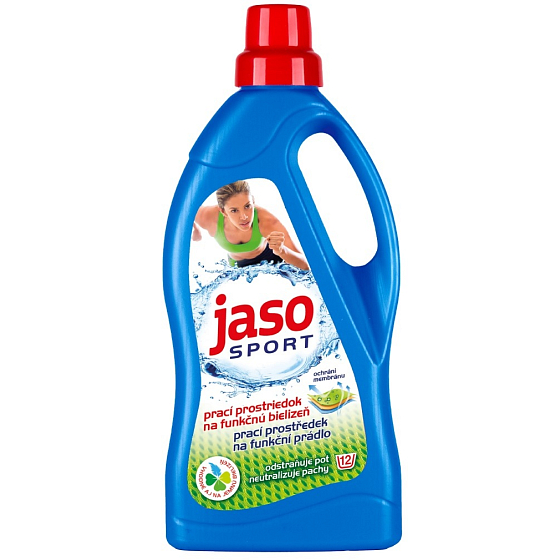 Jaso Sport tekutý prací prostředek na funkční prádlo 12 dávek 750 ml