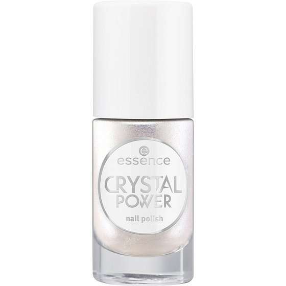 Essence Crystal Power Nail Polish lak na nehty 01 Be Brilliant 8 ml