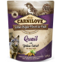 Carnilove Dog Pouch Paté Křepelky se žlutou mrkví bezobilné kapsičky pro dospělé psy 300 g