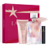 Lancome La Vie Est Belle Soleil Cristal parfémovaná voda 50 ml + tělové mléko 50 ml + Hypnôse Mascara řasenka černá 2 ml, dárková sada pro ženy