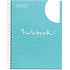 Miquelrius Emotions notatnik w kropki A4 Jasnoniebieski 80 kartek 90 g
