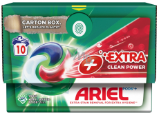Ariel Extra Clean Power żelowe kapsułki uniwersalne do prania 10 sztuk