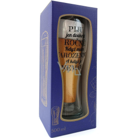 Albi Mój Bar Půllitr Pijě tylko dwa razy w roku 500 ml Albi Mój Bar Půllitr Pijě tylko dwa razy w roku 500 ml