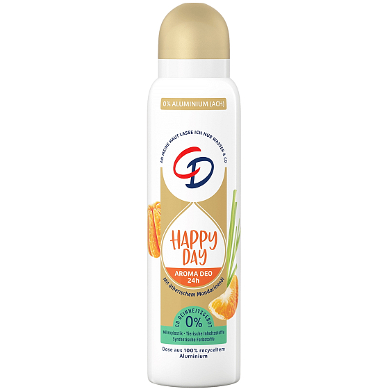 CD Happy day - Szczęśliwy dezodorant do ciała spray 150 ml