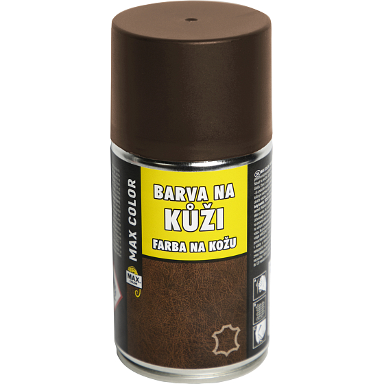 Max Color barwa na skórze, brązowa, 250 ml