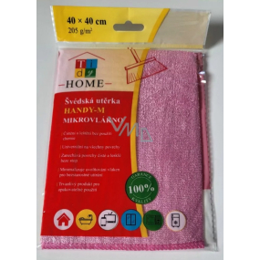 Tidy Home szwedzki ściereczka z mikrofibry na powierzchnie 40 x 40 cm, 205 g